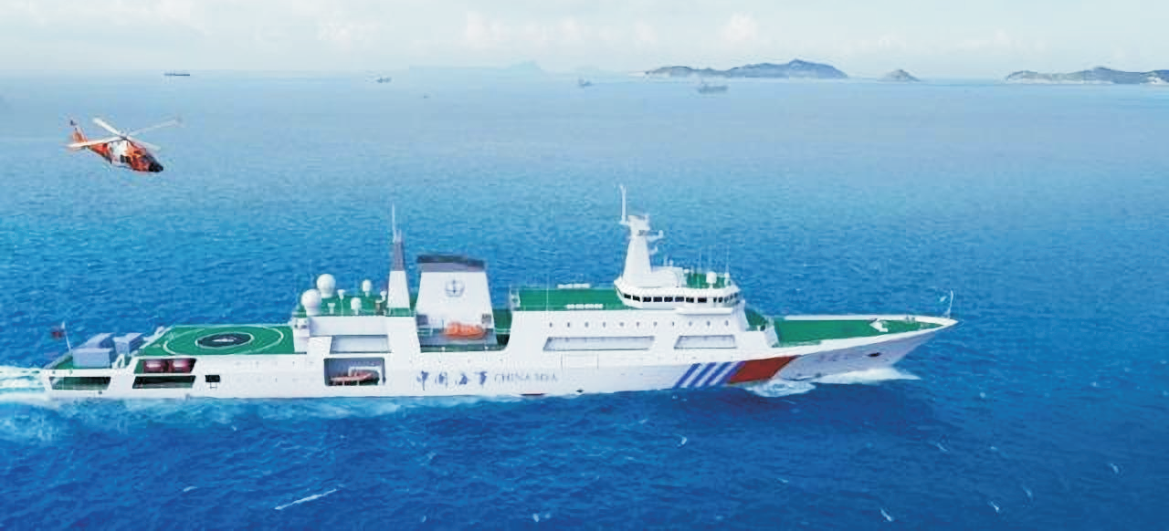 Huangpu shipyard Hainan Maritime Safety Bureau cruise rescue ship using our floating floor